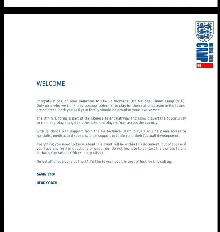 It doesn’t get better than this. England call up 😁😁😁