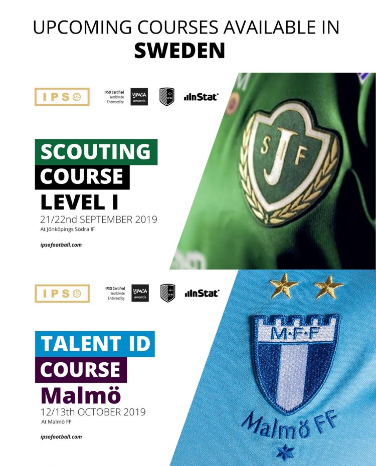 IPSO back in Sweden. In September and October we will be visiting Malmo FF and Jönköpings Södra I