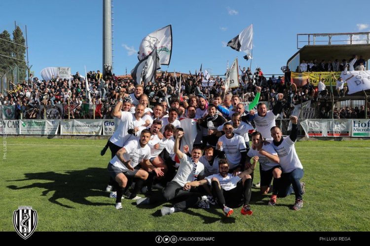 Won the Serie D with Cesena and go to Serie C!