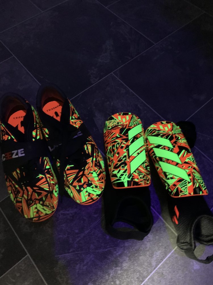 😍😍😍 matching shin pads and boots! I’m glowing! 😍😍😍