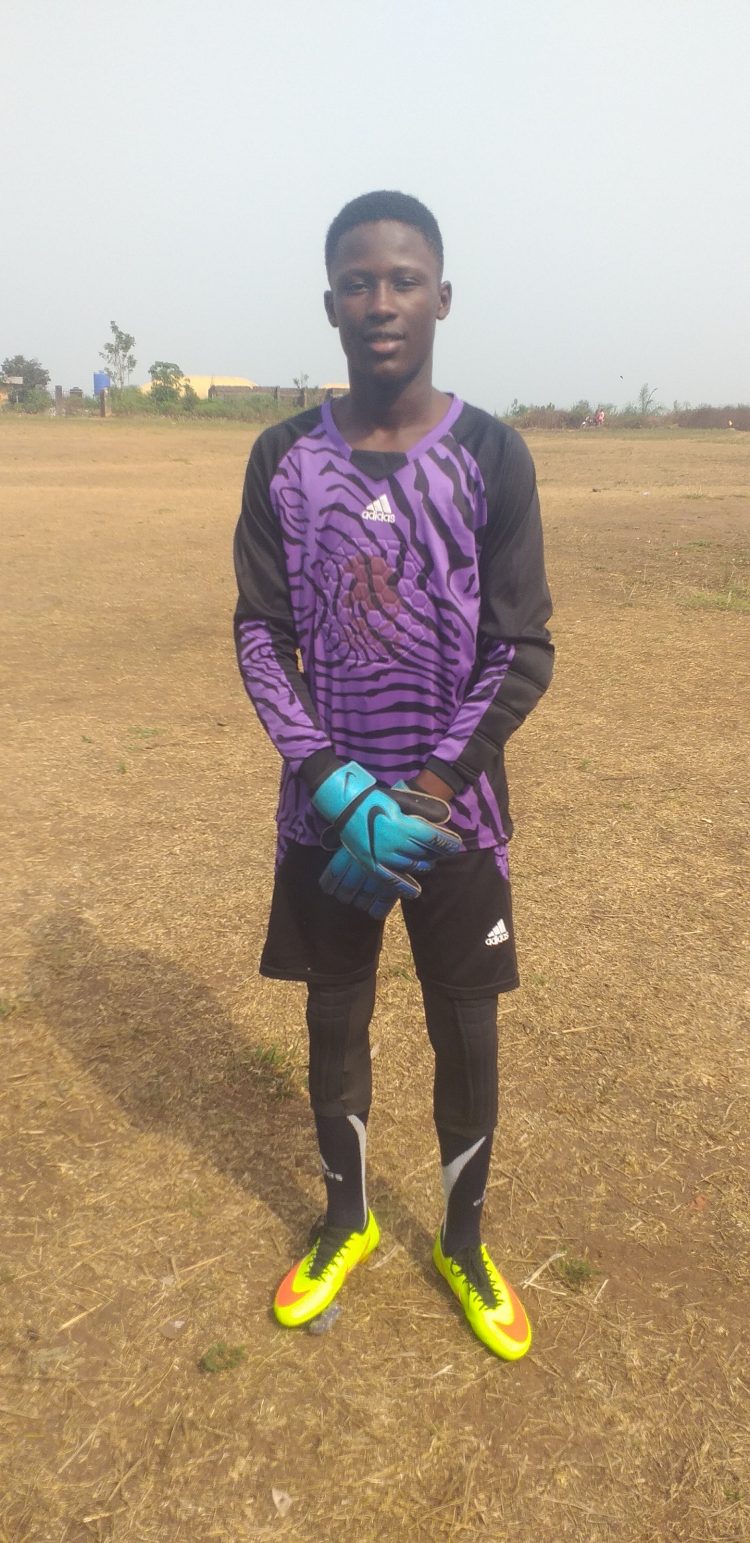 Name: Victor Isaac Chinonso age: 16 Nationality: Nigerian Foot: Right Position: Goal Keeper Attribut
