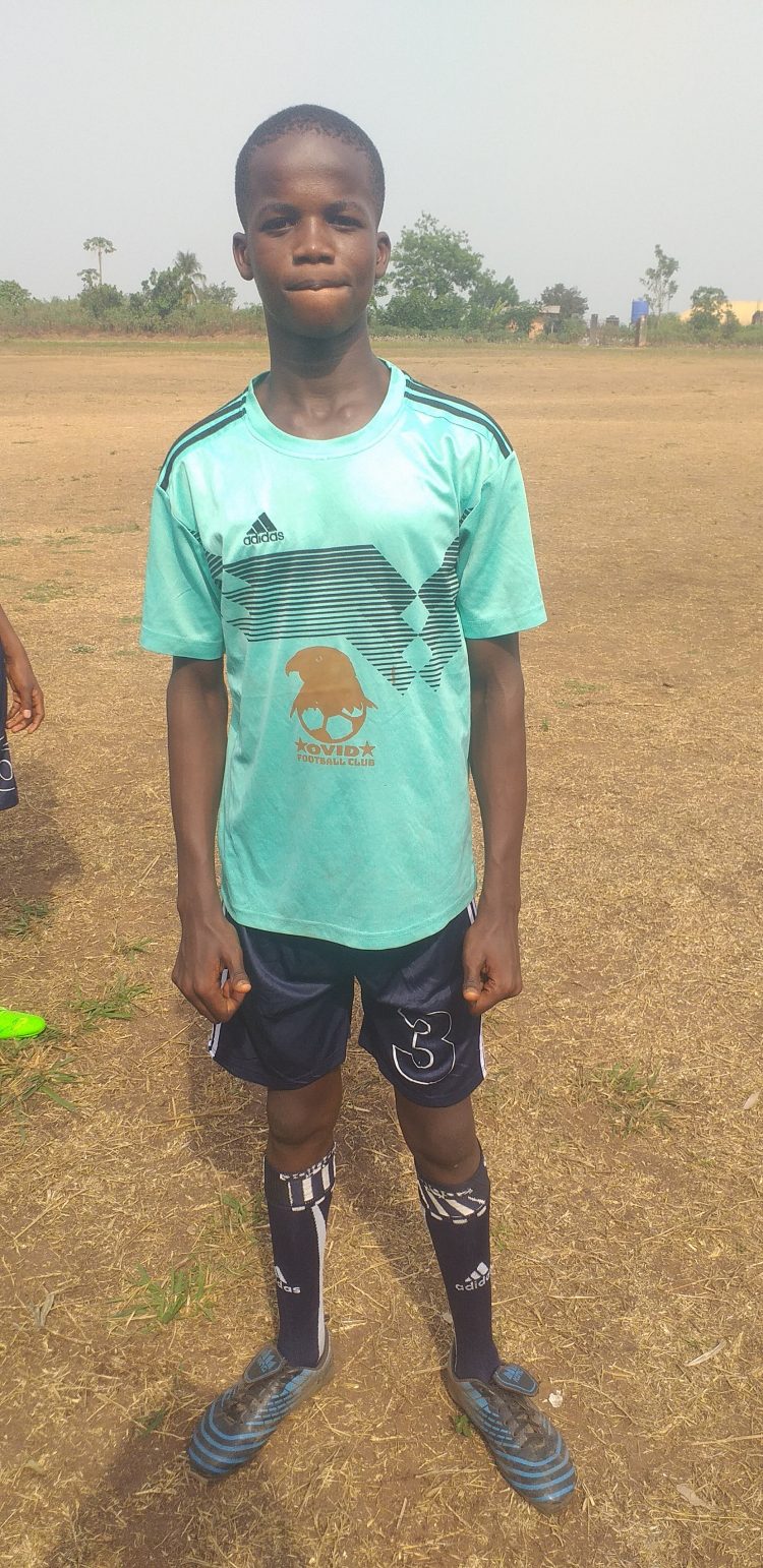 Name: Isaac Victor Chiagozie age: 16 Nationality: Nigerian Foot: Both Position: Defender Attributes: