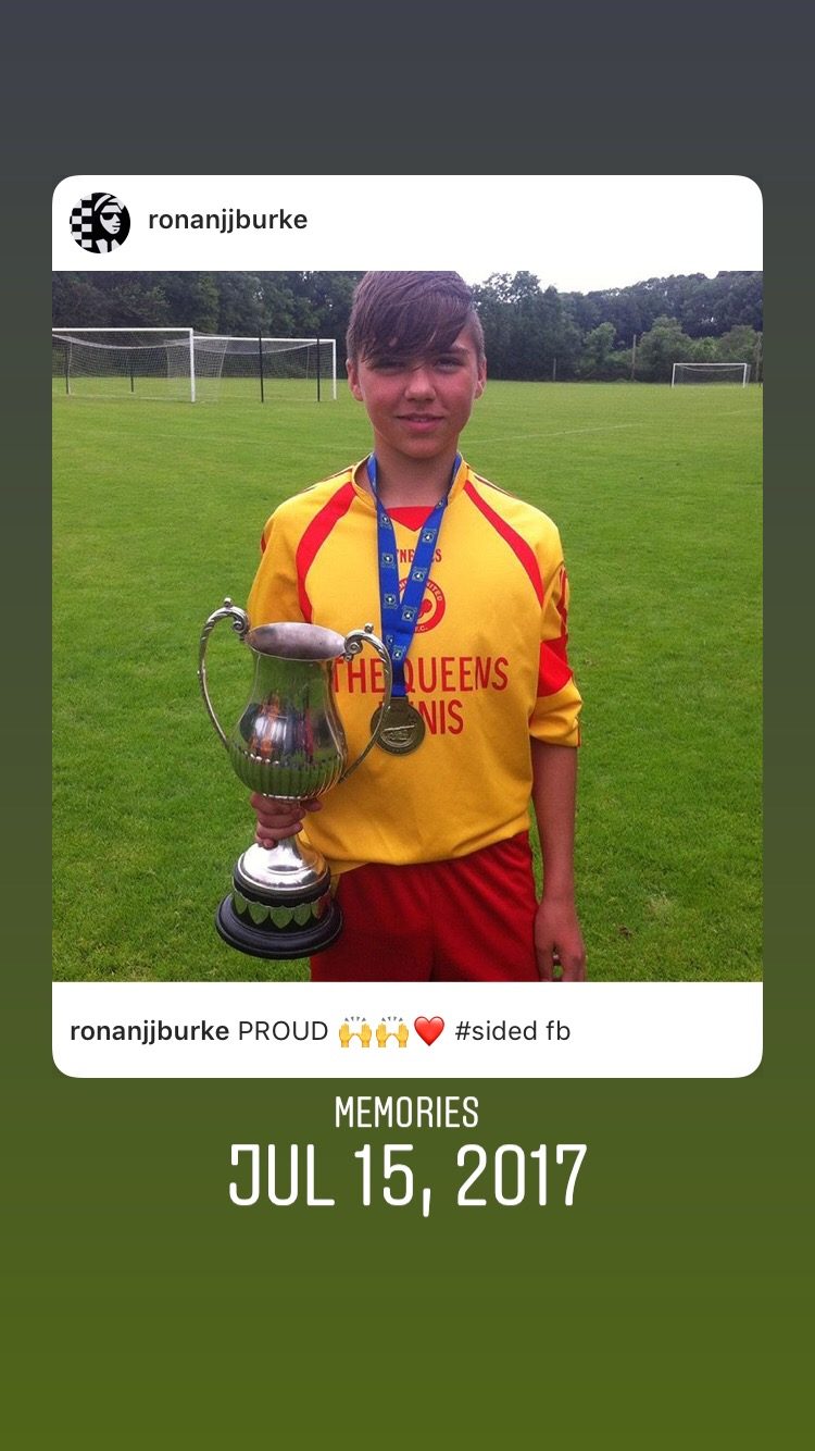 3 Years Ago Today … Won The u14 Cup And 2 Weeks Later Went On Win The u16s Cup With Avenue Uni