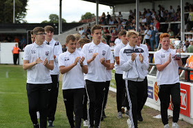 Presented to crowd at Edgar street