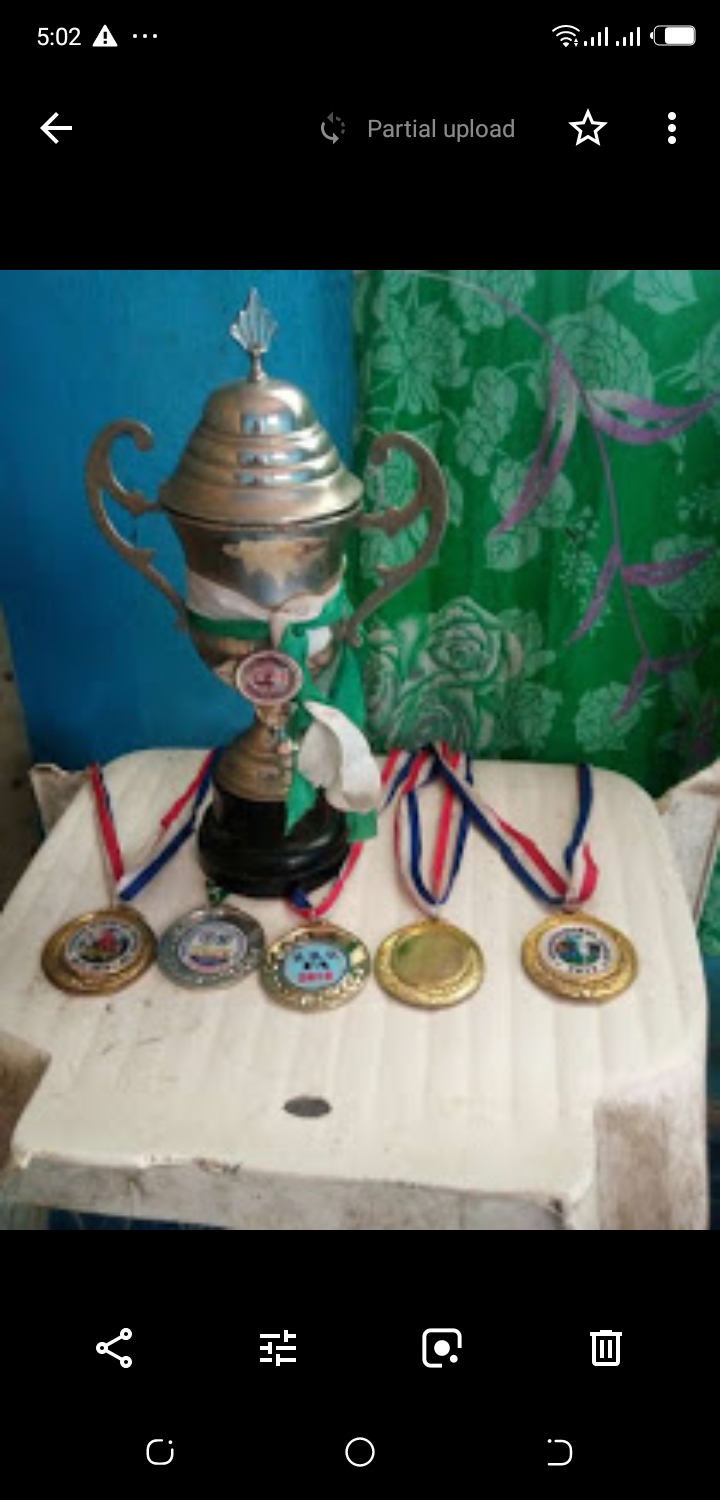 These are my medias I won in my university league as the best player