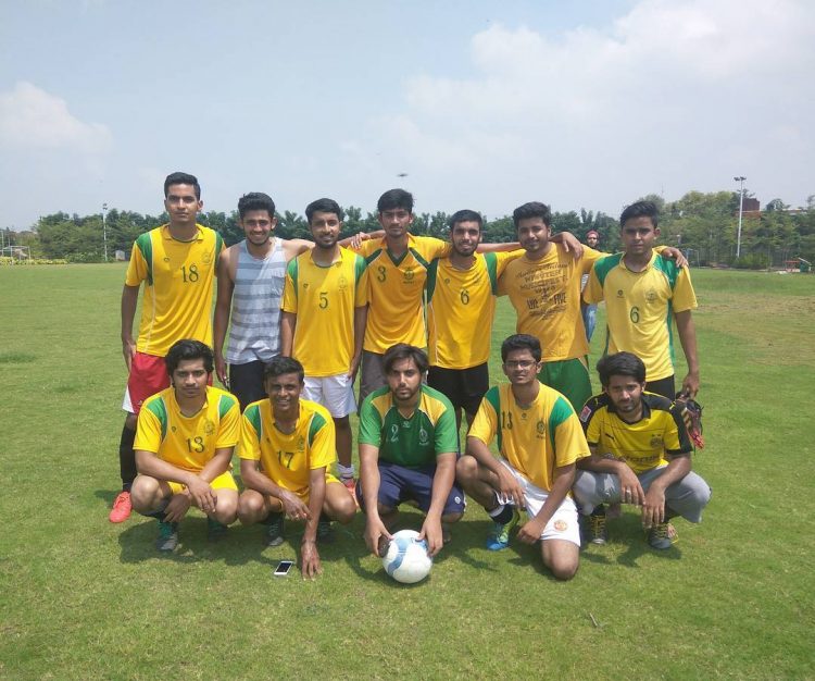MJCET vs Infosys My debut match for MJCET We won 3-0 I’m at the extreme left in the back row