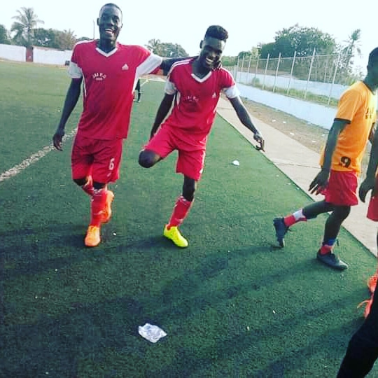 Goal celebration… On going…. Oscar Luckson Manyeah number 11 Jersey